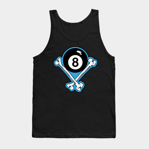 V8 Bones Tank Top by artwork-a-go-go